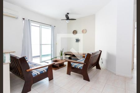 Sala de apartamento para alugar com 2 quartos, 80m² em Lagoa Pequena, Florianópolis