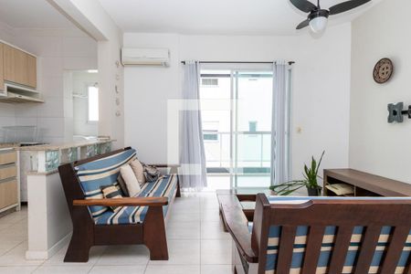Sala de apartamento para alugar com 2 quartos, 80m² em Lagoa Pequena, Florianópolis