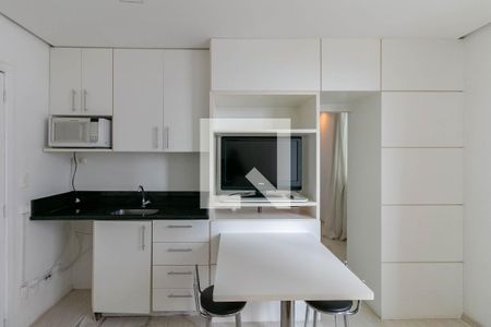 Sala/Cozinha de apartamento para alugar com 1 quarto, 28m² em Nova Granada, Belo Horizonte
