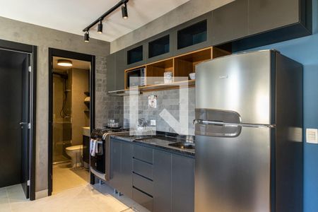 Apartamento à venda com 35m², 1 quarto e sem vagaCozinha - Geladeira