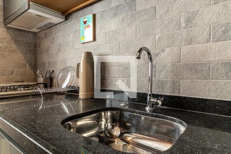 Cozinha - Rorneira de apartamento para alugar com 1 quarto, 26m² em Vila Buarque, São Paulo