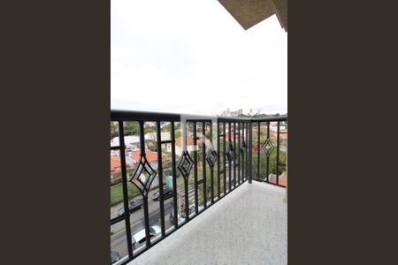 Apartamento à venda com 118m², 2 quartos e 3 vagasDetalhe da varanda da suíte 1 