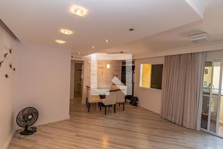 Sala de Estar/Jantar de apartamento para alugar com 2 quartos, 74m² em Mansões Santo Antônio, Campinas
