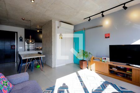 Sala de apartamento à venda com 2 quartos, 69m² em Carandiru, São Paulo