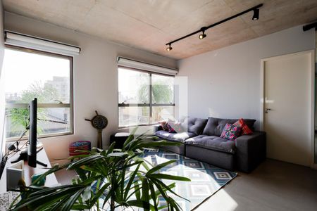 Sala de apartamento à venda com 2 quartos, 69m² em Carandiru, São Paulo