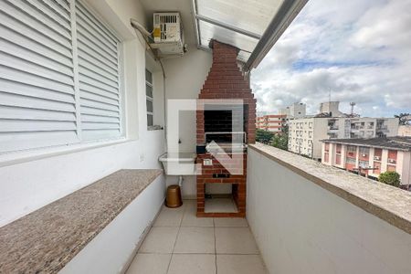 Varanda de apartamento para alugar com 4 quartos, 145m² em Vila Julia, Guarujá