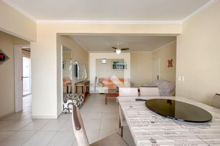 Sala de apartamento para alugar com 4 quartos, 145m² em Vila Julia, Guarujá