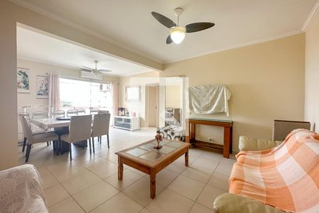 Sala de apartamento para alugar com 4 quartos, 145m² em Vila Julia, Guarujá