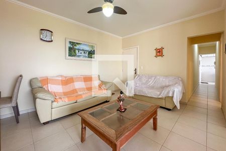 Sala de apartamento para alugar com 4 quartos, 145m² em Vila Julia, Guarujá