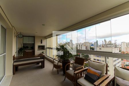 Varanda de apartamento à venda com 3 quartos, 155m² em Mooca, São Paulo