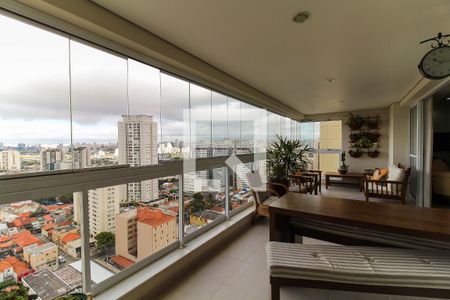 Varanda de apartamento à venda com 3 quartos, 155m² em Mooca, São Paulo