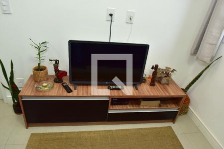 Detalhe Sala de apartamento à venda com 1 quarto, 34m² em Vila Paulista, São Paulo