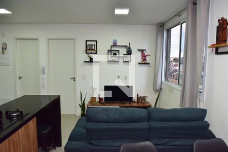 Sala de apartamento à venda com 1 quarto, 34m² em Vila Paulista, São Paulo