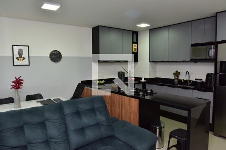 Sala de apartamento à venda com 1 quarto, 34m² em Vila Paulista, São Paulo