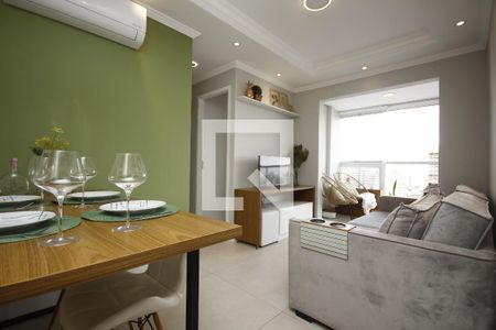 Sala de apartamento para alugar com 2 quartos, 54m² em Vila Clementino, São Paulo