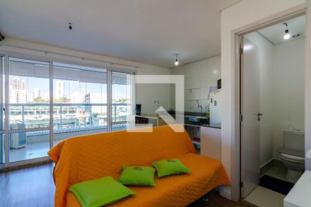 Sala de kitnet/studio para alugar com 1 quarto, 43m² em Jardim Aeroporto, São Paulo