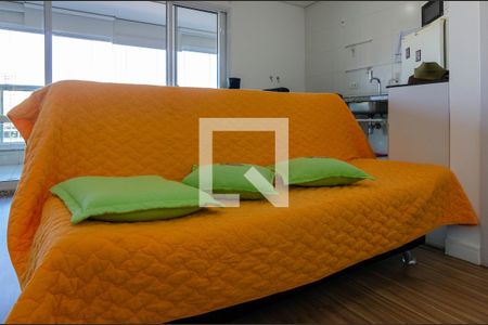 Detalhe Sala de kitnet/studio para alugar com 1 quarto, 43m² em Jardim Aeroporto, São Paulo