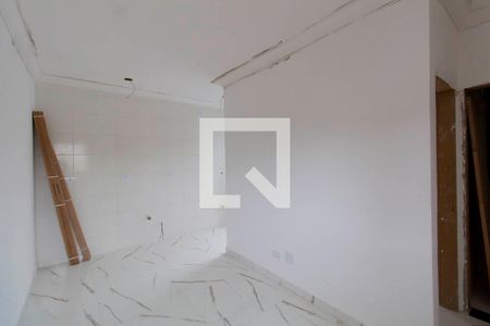 Sala e Cozinha Integrada  de apartamento à venda com 1 quarto, 28m² em Vila Ré, São Paulo