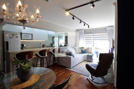 Sala  de apartamento à venda com 2 quartos, 68m² em Pompeia, São Paulo