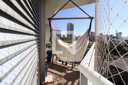 Varanda da sala  de apartamento à venda com 2 quartos, 68m² em Pompeia, São Paulo