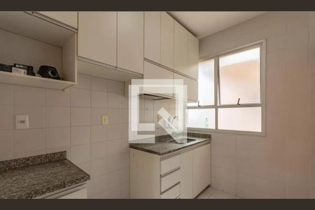 Cozinha - Armários de apartamento à venda com 3 quartos, 77m² em Itapoã, Belo Horizonte