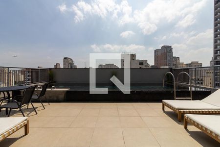 Studio para alugar com 21m², 1 quarto e sem vagaPiscina