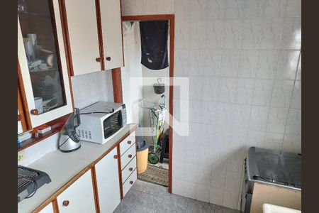 Cozinha de apartamento para alugar com 1 quarto, 50m² em Ocian, Praia Grande