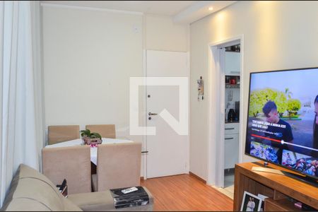 Sala de apartamento à venda com 2 quartos, 58m² em Jardim São Vicente, Campinas