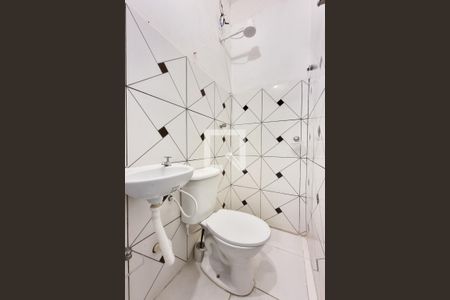 Banheiro da Suíte de kitnet/studio para alugar com 1 quarto, 40m² em Bosque dos Eucaliptos, São José dos Campos