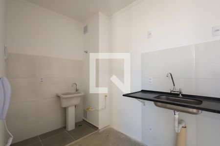Cozinha e Área de Serviço de apartamento à venda com 2 quartos, 37m² em Lapa, São Paulo