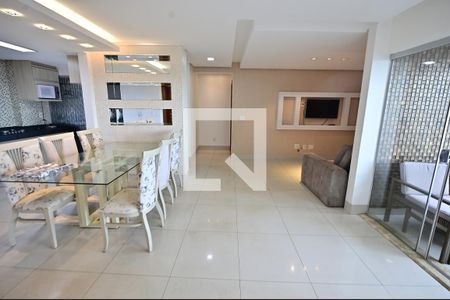 Sala de apartamento para alugar com 1 quarto, 63m² em Jardim América, Goiânia