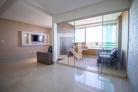 Sala de apartamento para alugar com 1 quarto, 63m² em Jardim América, Goiânia