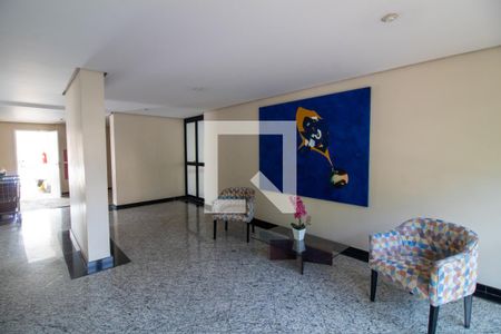 Apartamento à venda com 70m², 3 quartos e 2 vagasHall social