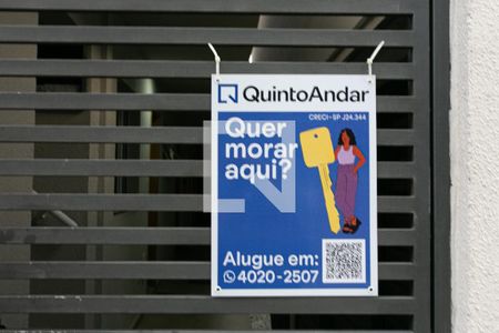 Apartamento para alugar com 32m², 1 quarto e sem vaga Apartamento para alugar com 32m², 1 quarto e sem vagaFachada - Placa