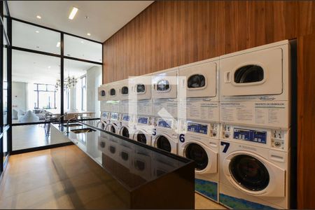 Studio para alugar com 25m², 1 quarto e sem vagaLavanderia