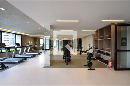 Studio para alugar com 25m², 1 quarto e sem vagaAcademia