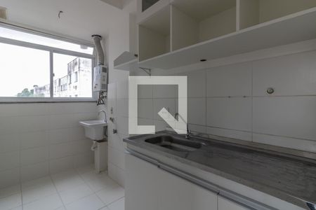 Apartamento à venda com 55m², 3 quartos e sem vagaCozinha e Área de Serviço
