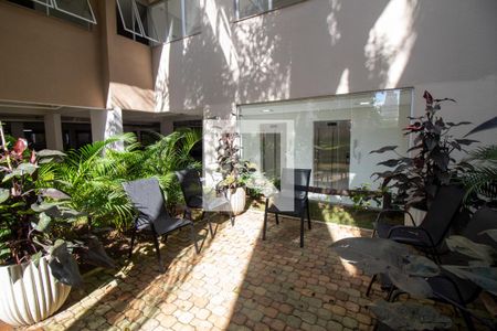 Apartamento para alugar com 47m², 1 quarto e 1 vagaHall social