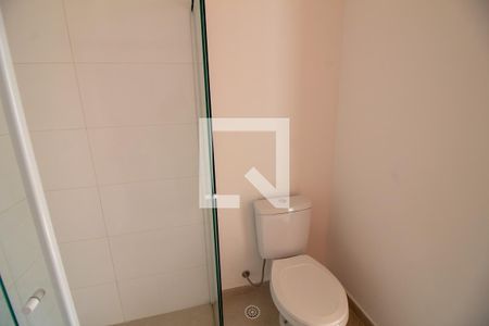 Banheiro da Suíte de apartamento para alugar com 1 quarto, 47m² em Campo Belo, São Paulo