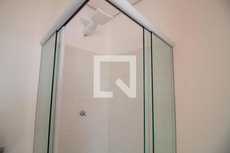 Banheiro da Suíte de apartamento para alugar com 1 quarto, 47m² em Campo Belo, São Paulo