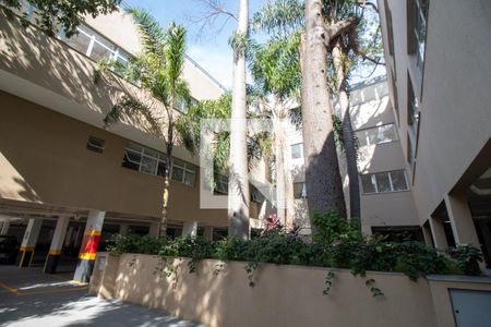 Apartamento para alugar com 47m², 1 quarto e 1 vagaFachada do bloco