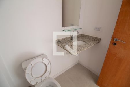 Lavabo de apartamento para alugar com 1 quarto, 47m² em Campo Belo, São Paulo