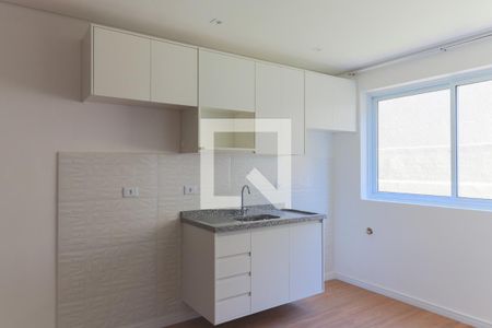 Cozinha de apartamento para alugar com 1 quarto, 33m² em Campo Belo, São Paulo