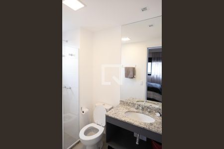 Studio para alugar com 28m², 0 quarto e 1 vaga Studio para alugar com 28m², 0 quarto e 1 vagaBanheiro