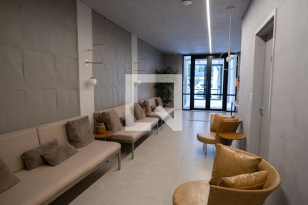 Studio para alugar com 28m², 0 quarto e 1 vaga Studio para alugar com 28m², 0 quarto e 1 vagaHall