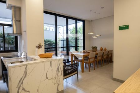 Studio para alugar com 28m², 0 quarto e 1 vaga Studio para alugar com 28m², 0 quarto e 1 vagaÁrea comum - Salão de festas