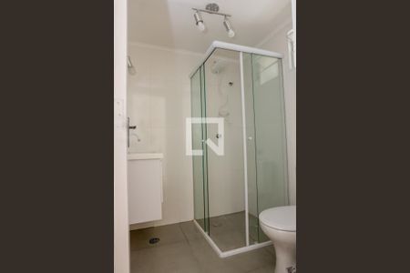 Banheiro de apartamento para alugar com 1 quarto, 45m² em Bela Vista, São Paulo