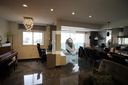 Sala de apartamento à venda com 2 quartos, 97m² em Vila Regente Feijó, São Paulo