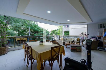 Varanda de apartamento à venda com 4 quartos, 182m² em Recreio dos Bandeirantes, Rio de Janeiro