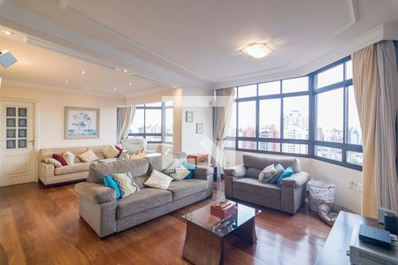 Sala de apartamento à venda com 4 quartos, 200m² em Vila Gilda, Santo André